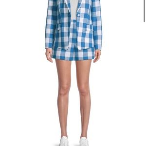 Milly Aria Gingham Shorts